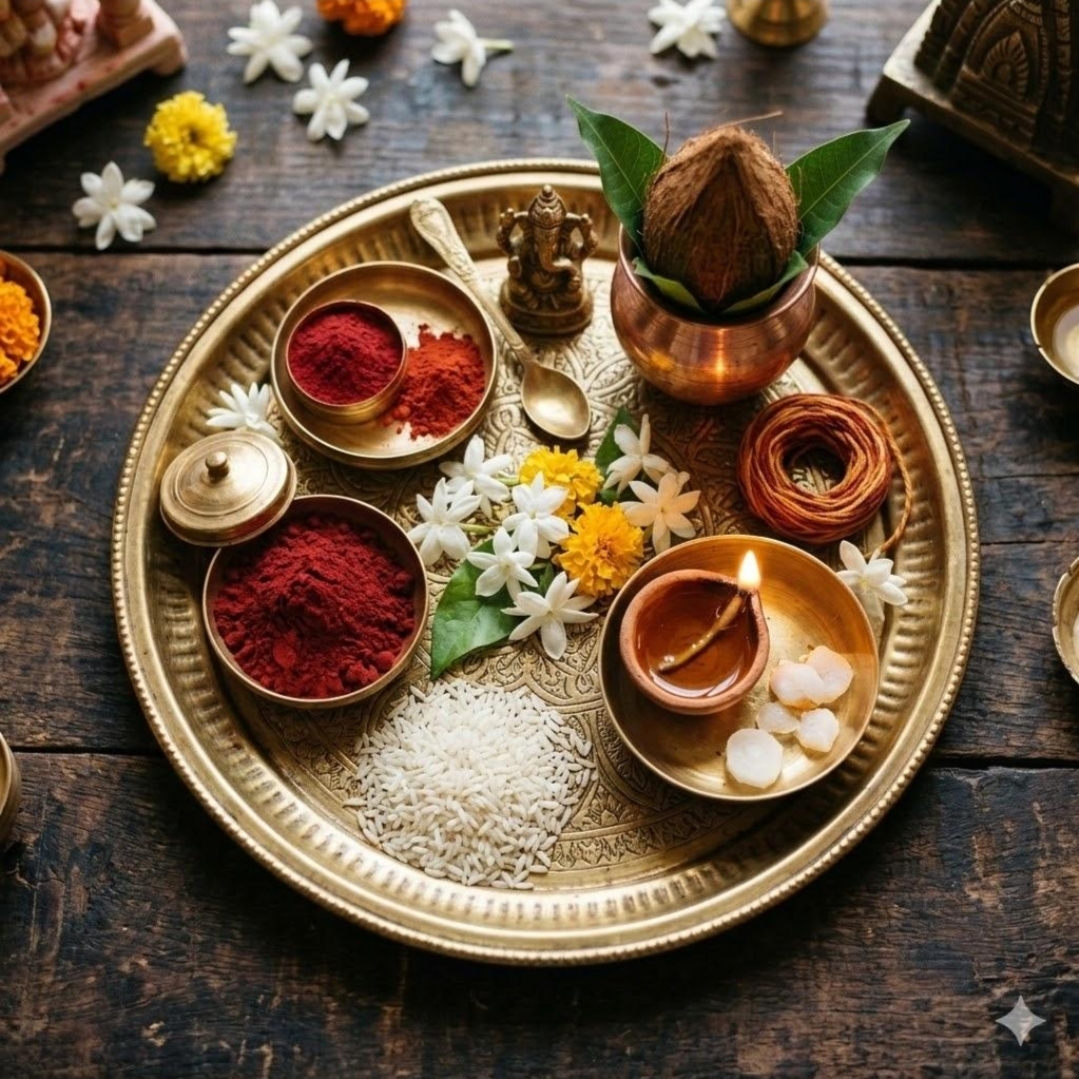 Navratri puja samagri and worship essentials
